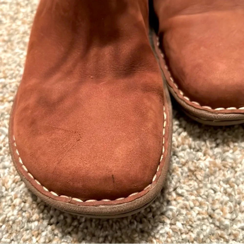 UGG Australia Catalina Brown Leather Lace Up Boots, GUC